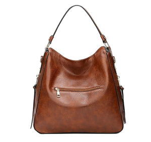 Designer Vintage Hing End Leather Shoulder Handbag
