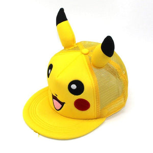 New Back Drawing Anime Pikachu Baseball Cap