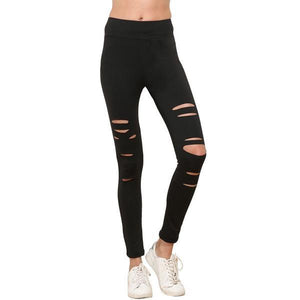 Push Up Ripped Workout Hollow Out Breathable Slim Legging