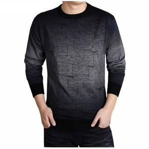 Men Style Shaded Cashmere Wool Pullover Verkadi.com