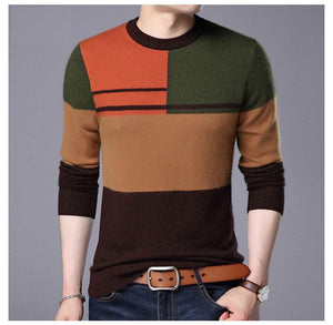 Cashmere Wool O-neck Pullover Sweater Verkadi.com