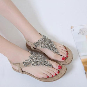 Hot Chic Bohemian Style Flat Sandals Verkadi.com