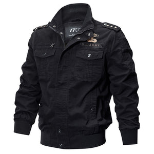 Cotton Full Sleeves Military Tactical Men's Jacket