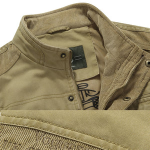 Cotton Casual Multi Pocket Photographers Military Vest