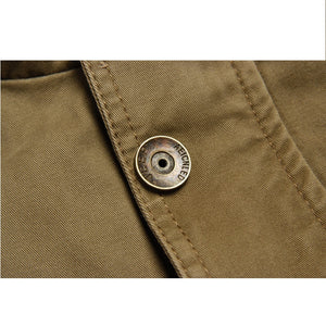 Multi Pocket Sleeveless Photographer Vest Jacket