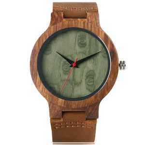 Men Bamboo Wood Handmade Wristwatch Verkadi.com
