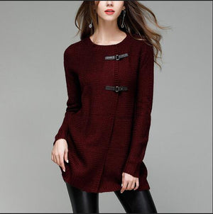 Hot Long Knitted Open Stitch Soft Sweater Cardigan