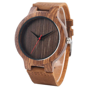 Men Bamboo Wood Handmade Wristwatch Verkadi.com