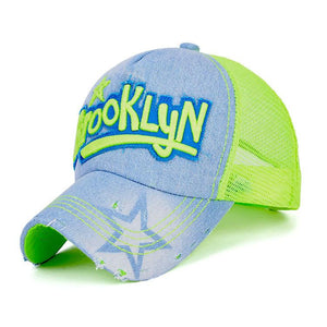 Summer Brooklyn Sun Baseball Caps for Women