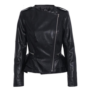Hot Faux Leather Hip Casual Street Fashion Jacket Verkadi.com