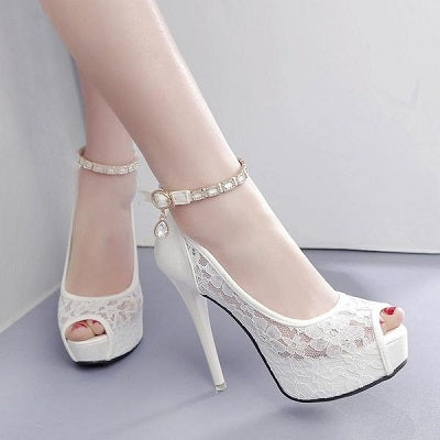 high heel women pumps and sandals