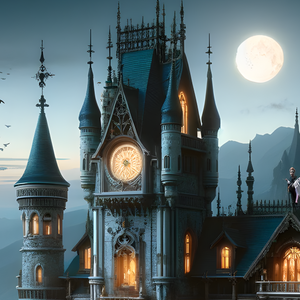 Puzzle | "Nocturnal Enigma - Victorian Gothic Mansion" | Verkadi