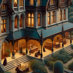 Jigsaw Puzzle | "Estate of Secrets The Labyrinthine Manor" | Verkadi