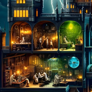 Puzzle | "Gothic Alchemist Castle" | Fantasy Jigsaw | Verkadi