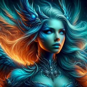 Puzzle | "Aquaflame Mystique Exquisite Fantasy"  | Verkadi