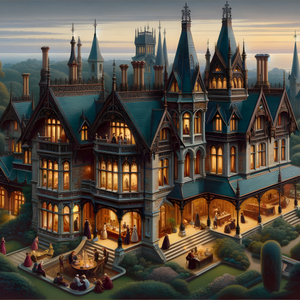 Jigsaw Puzzle | "Estate of Secrets The Labyrinthine Manor" | Verkadi