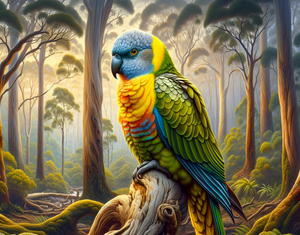 Jigsaw Puzzle | "Rainbow Parrot Paradise | Verkadi.