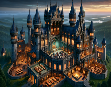 Puzzle | "Dusk's Dominion at Transylvanian Elegance" | Verkadi