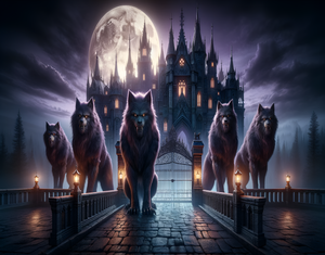 Puzzle | "Twilight Vigil Werewolves Vampire Castle" | Verkadi