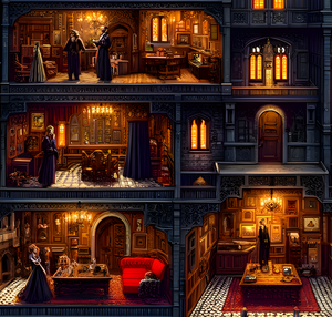 Puzzle | Enigmatic Victorian Dark Fantasy Castle | Verkadi