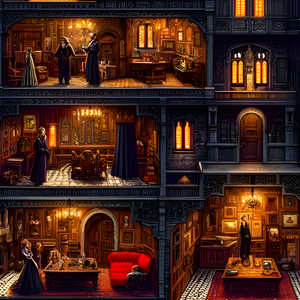 Puzzle | Enigmatic Victorian Dark Fantasy Castle | Verkadi