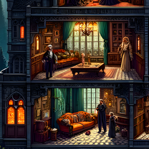 Puzzle | Enigmatic Victorian Dark Fantasy Castle | Verkadi