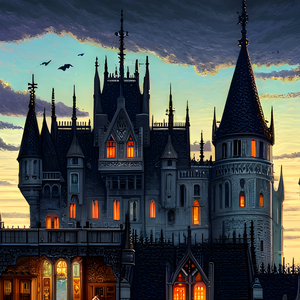 Puzzle | Enigmatic Victorian Dark Fantasy Castle | Verkadi