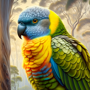 Jigsaw Puzzle | "Rainbow Parrot Paradise | Verkadi.