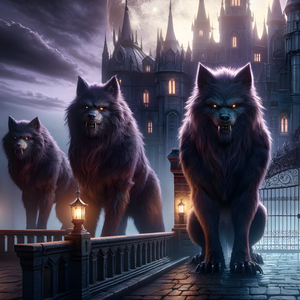 Puzzle | "Twilight Vigil Werewolves Vampire Castle" | Verkadi