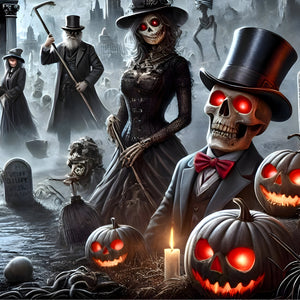 Jigsaw Puzzle | "Moonlight Mischief - A Haunted Halloween" | Verkadi