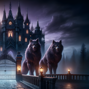 Puzzle | "Twilight Vigil Werewolves Vampire Castle" | Verkadi