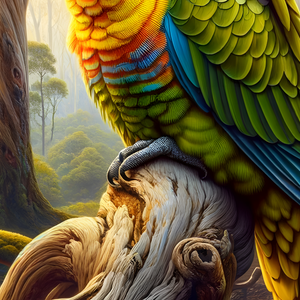 Jigsaw Puzzle | "Rainbow Parrot Paradise | Verkadi.