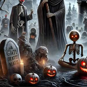 Jigsaw Puzzle | "Moonlight Mischief - A Haunted Halloween" | Verkadi