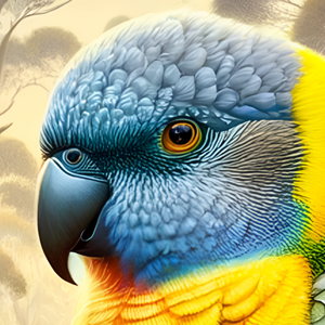 Jigsaw Puzzle | "Rainbow Parrot Paradise | Verkadi.