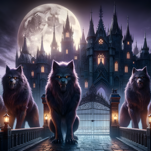 Puzzle | "Twilight Vigil Werewolves Vampire Castle" | Verkadi