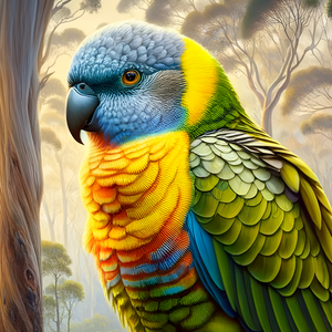 Jigsaw Puzzle | "Rainbow Parrot Paradise | Verkadi.