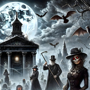 Jigsaw Puzzle | "Moonlight Mischief - A Haunted Halloween" | Verkadi