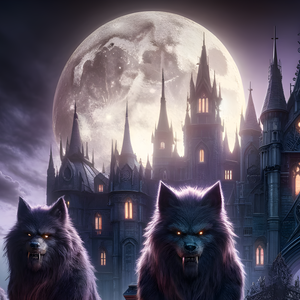 Puzzle | "Twilight Vigil Werewolves Vampire Castle" | Verkadi