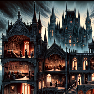 Jigsaw Puzzle | "Nocturnal Cathedral Secrets" | Verkadi