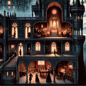 Jigsaw Puzzle | "Nocturnal Cathedral Secrets" | Verkadi