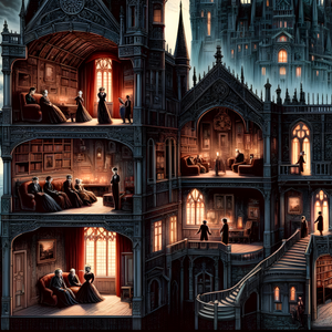 Jigsaw Puzzle | "Nocturnal Cathedral Secrets" | Verkadi