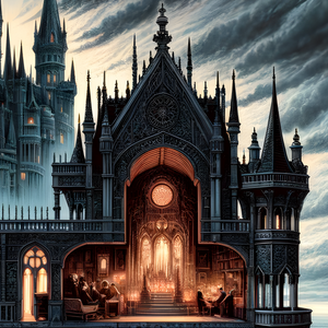 Jigsaw Puzzle | "Nocturnal Cathedral Secrets" | Verkadi