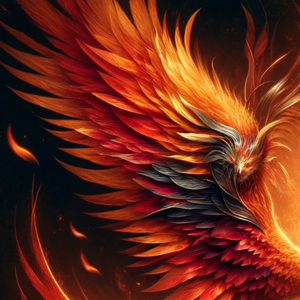 Adult Puzzle | "Phoenix Embrace Majestic Mythical Beings" | Verkadi