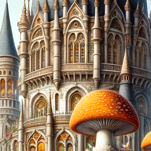 Puzzle | "Enchanted Mushroom Dreamland Towers" | Verkadi