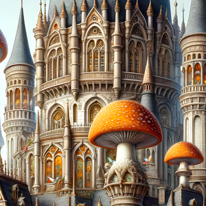 Puzzle | "Enchanted Mushroom Dreamland Towers" | Verkadi