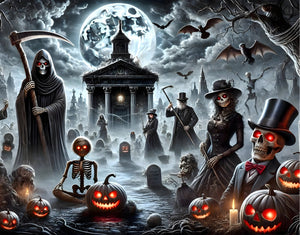 Adult Puzzle, Halloween, Jigsaw Puzzle