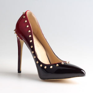 Studded High Heels Riveted Pumps Shoes
