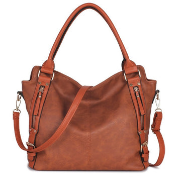 Elegant Luxury Soft Vintage Style Shoulder Bag Handbag