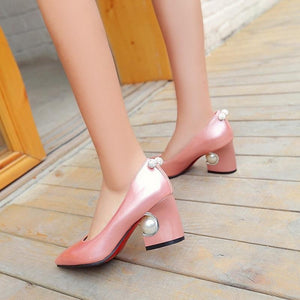 Hot Crystal Pearl High Heel Pumps Sandals Shoes Verkadi.com