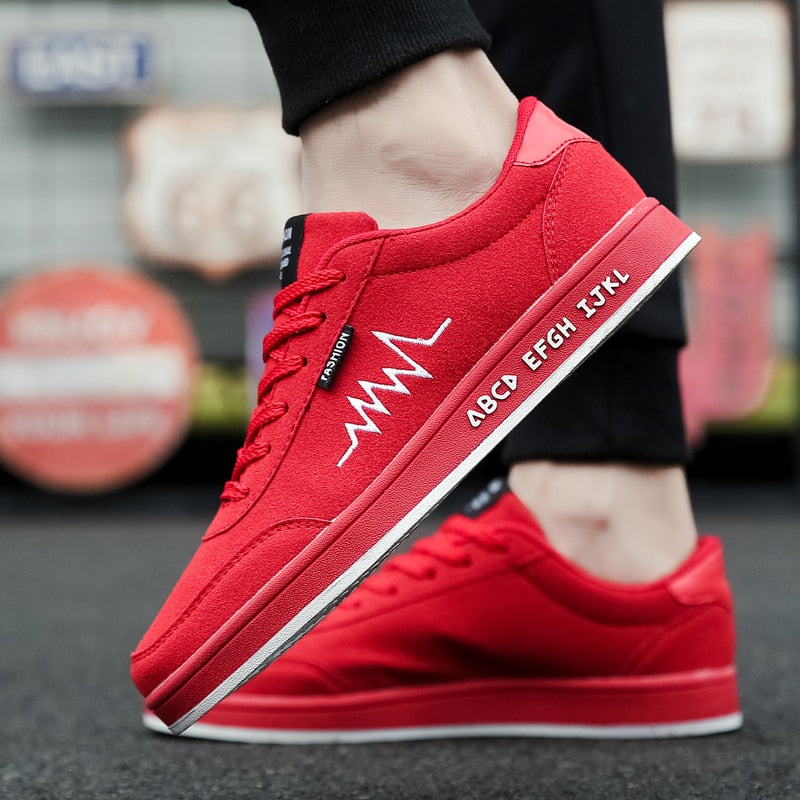 Men Casual Breathable Comfortable Skateboard Shoes Sneakers